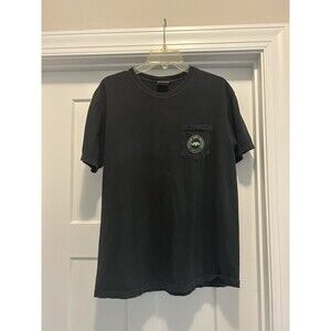 Unisex Large Comfort Colors Wicked Weed Brewing Co Graphic Beer Pocket Tee Black